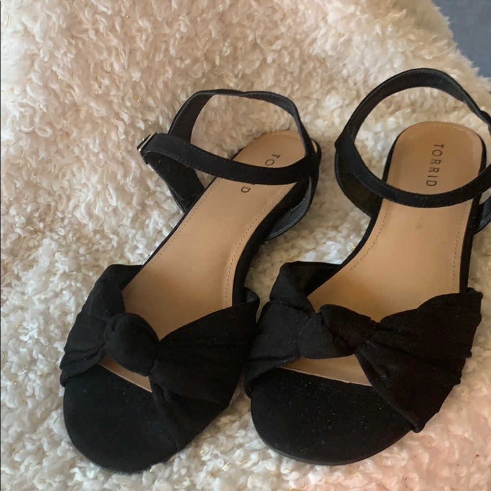 Torrid black flats